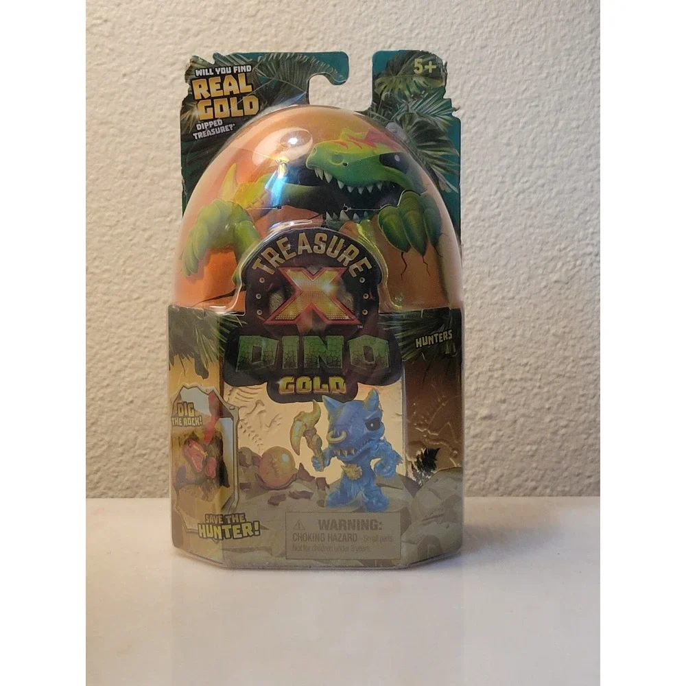 Treasure X Dino Gold Save The Hunter. NIB.. Find Real Gold! Toy!